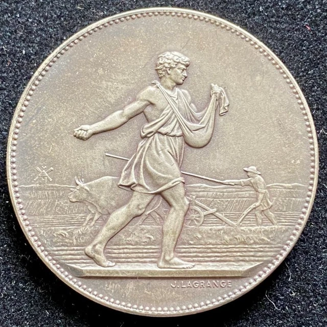 Médaille Société Militaire D'Escrime - Tête casquée