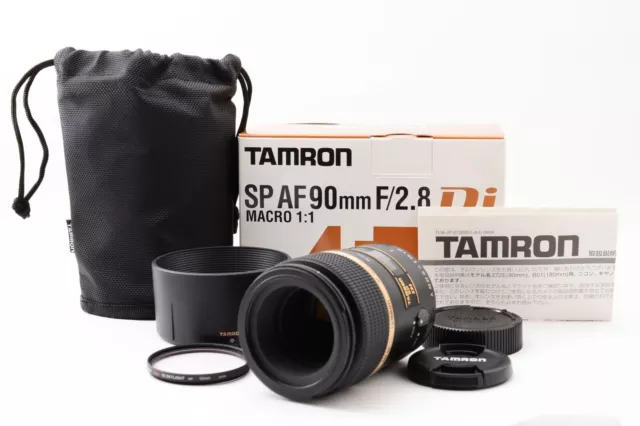 Tamron SP AF 90mm f/2.8 Di MACRO 272E Lens for Pentax w/ Box [Exc++] From JAPAN
