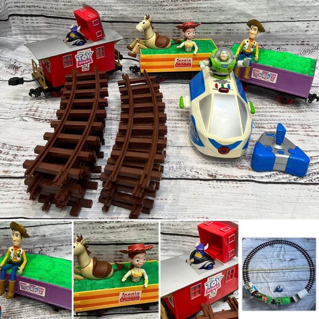 DISNEY TOY STORY 2 Interactive Remote Toy Talking Train Set by Thinkway Toys £79.99 PicClick UK