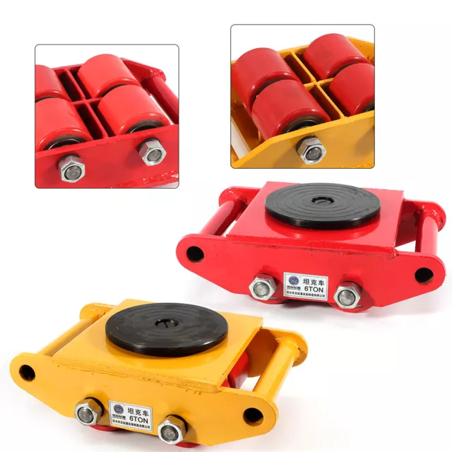 Set rulli corazzati 6 toni telaio per trasporto rulli per trasporto scooter industriale scooter