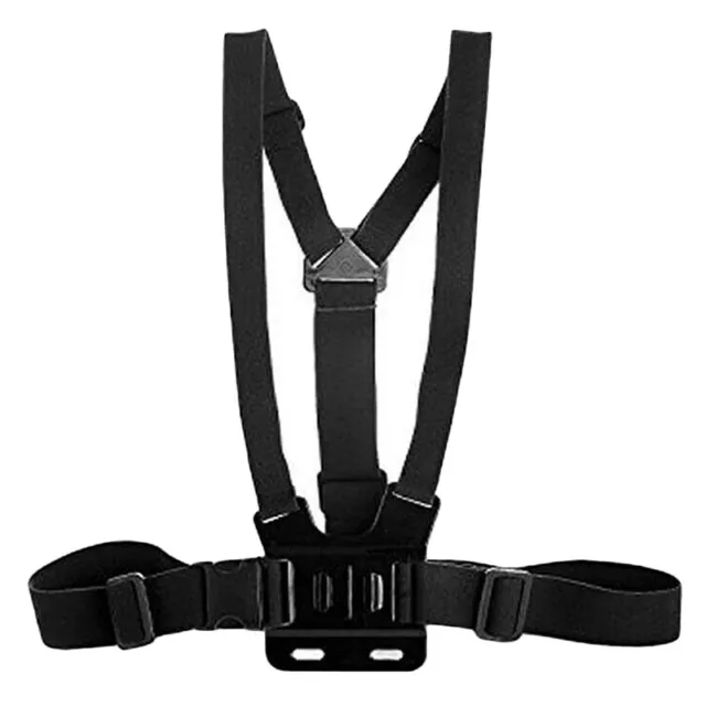 2X(Support de Ceinture de  de Sangle de Poitrine pour CaméRa D'Actio3988 2