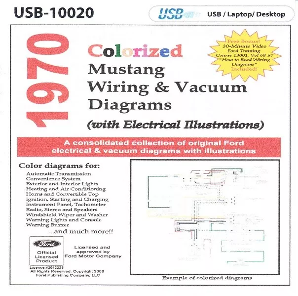Simple Wiring Diagram For 1970 Mustang