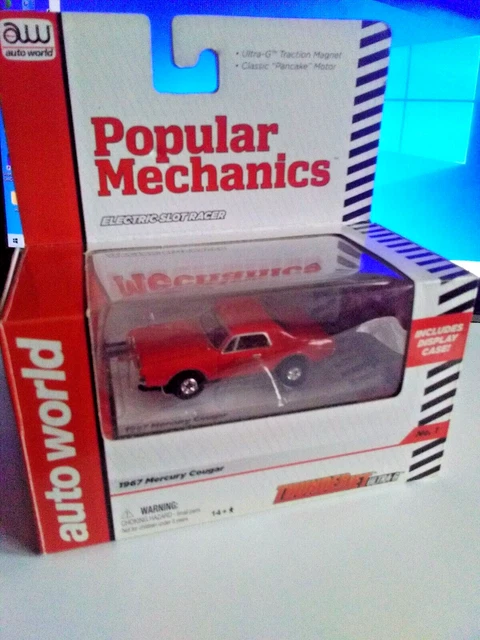 1967 Mercury Cougar AJ Foyt #14, Racing Auto World HO Slot