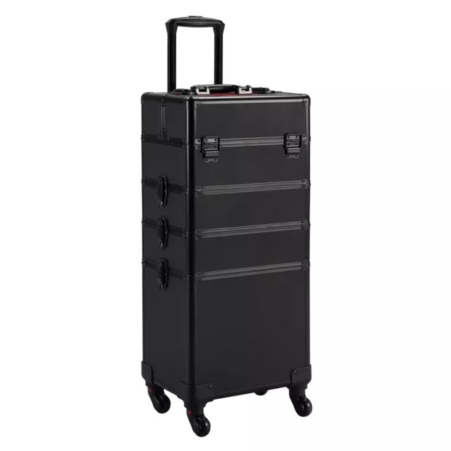 Alu Schminkkoffer Make up Koffer Kosmetikkoffer Friseurkoffer Trolley BeautyCase