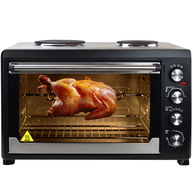 60 Liter Backofen Kleinküche mit 2 Kochplatten - SY