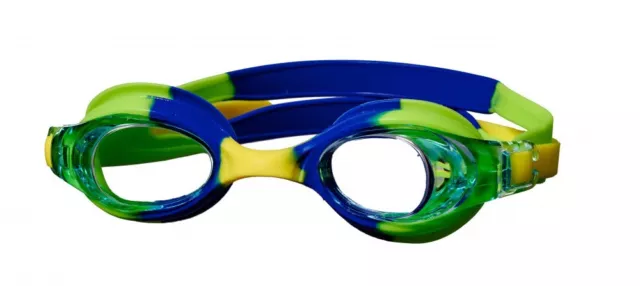 Best Sporting Kinder Schwimmbrille Taucherbrille Euphony - blau gelb grün