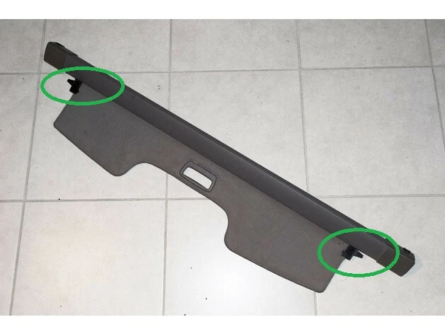 Support Plage Arrière (la Paire) Pour Peugeot 206 SW - Accessoire Pratique Et Robuste