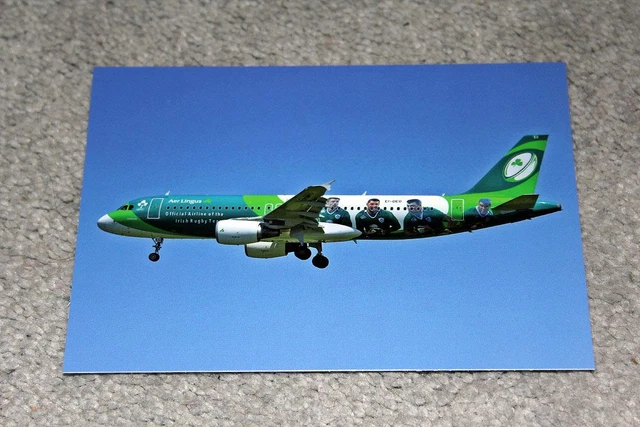 Aer Lingus Airbus A320 Airline Postcard