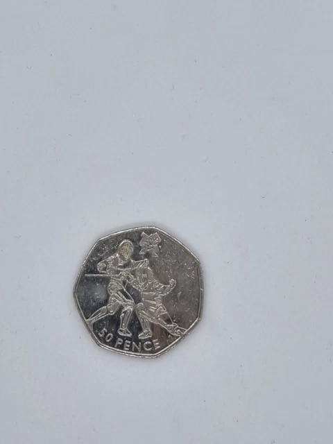 2011 OLYMPIC FENCING 50p comemoration coin £5.00 - PicClick UK