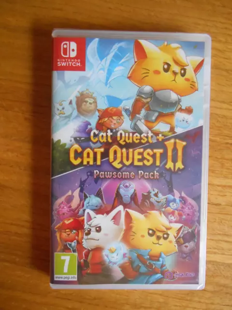 Cat Quest + Cat quest II : Pawsome pack ~~ Jeu Nintendo Switch Neuf sous blister