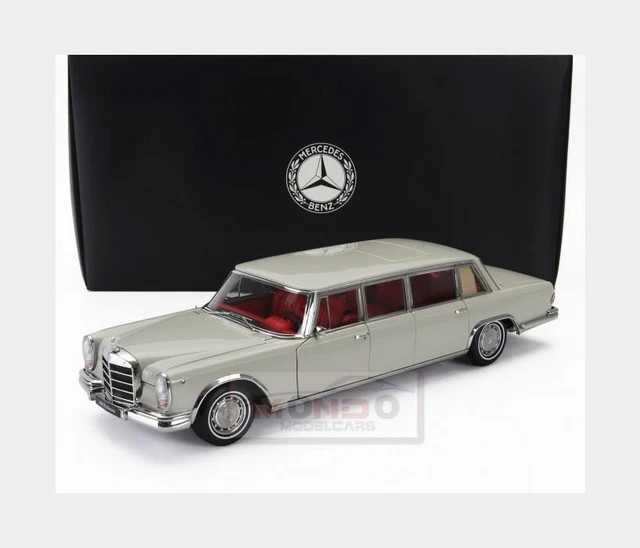 Modellino Auto Mercedes Classe S 600 Pullman W100 Del 1963 &ndash; KK-Scale 1/18 Colore Verde