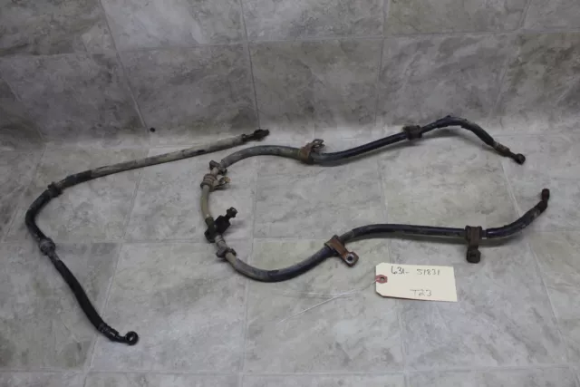 01-04 Honda Foreman Rubicon 500 Oem Front Brake Hoses Lines Set Assembly