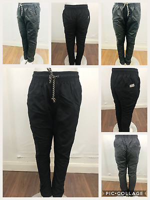 BOY'S Kids NUOVO Ex Zara Nero Grigio Fleece Pant Pantaloni il casualwear con 4 pacchetti