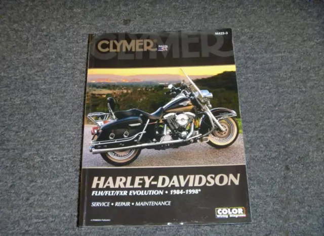 1988 Clymer Harley Davidson Electra Glide Sport Service Repair Manual M422-3