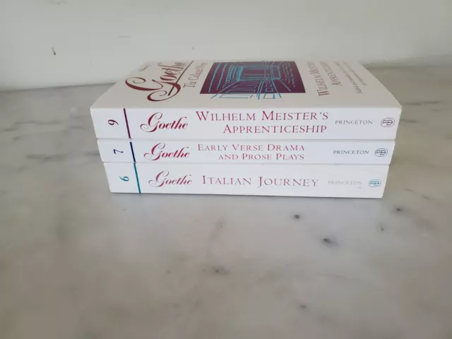 Goethe The Collected Works Volumes 6 7 9 Paperback Good Condition 3
