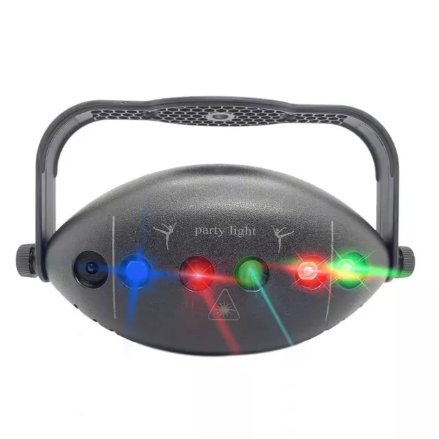 Stage DJ Party Laser Projector Disco Rechargeable Colorful Lamp Atmosphere Light