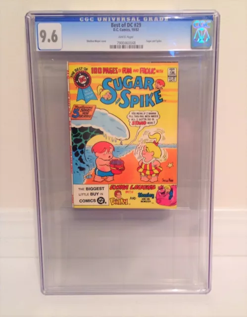 Best Of DC Blue Ribbon Digest #29 CGC 9.6 Sugar and Spike HTF