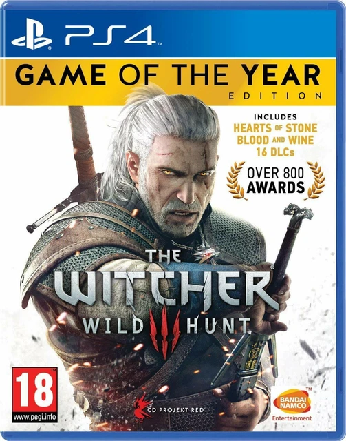 THE WITCHER 3 III Wild Hunt GOTY Game Of The Year Edition PS4 Complete 