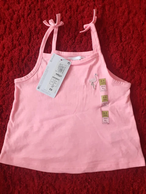 Girls Marks and Spencer summer top age 2-3 years bnwt