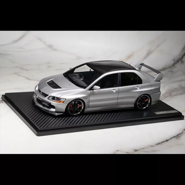 Ignition 1:18 Mitsubishi Lancer Evolution CT9A EVO IX Modellautos IG2376 Silber