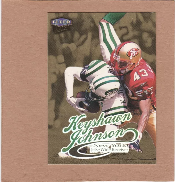 1999 Fleer Ultra Gold Medallion Edition Keyshawn Johnson #180G NM+....SEE SCAN