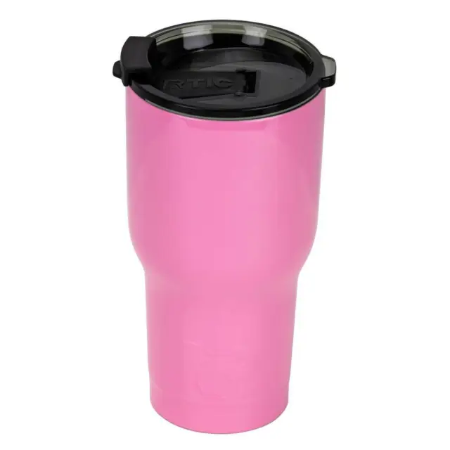 RTIC 20 oz Tumbler Hot Cold Double Wall Vacuum Insulated 20oz Rose Petal 2