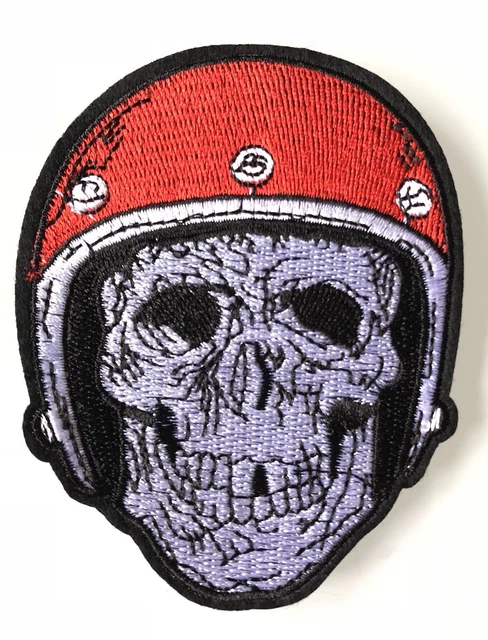 Patch écusson Blason Patche Mechanic Skull Mécanique Tete De Mort Thermocollant | UK - Foto 9