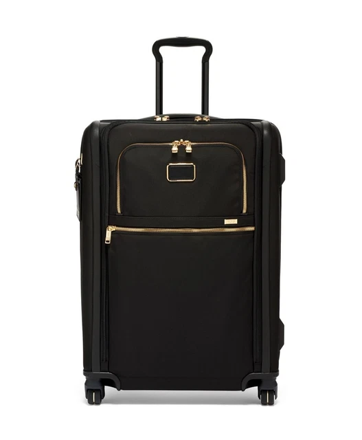TUMI Alpha 3 Short Trip Expandable 4 Wheeled Packing Case Black/Gold 117165-2693