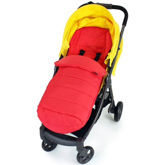 XXL großer Luxus-Fußmuff und Futter für Mamas und Papas Armadillo - warmrot (R