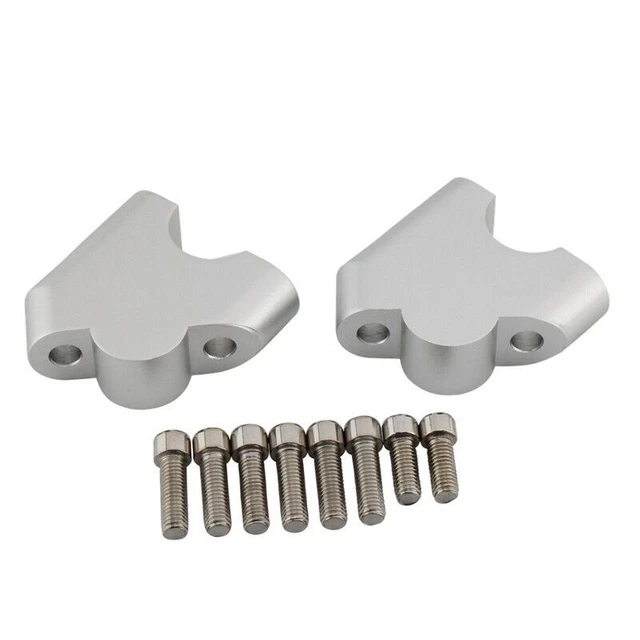 CNC HANDLE BAR OFFSET CLAMP RISE UP RISER Fits BMW S1000XR 2020 2021 Y3