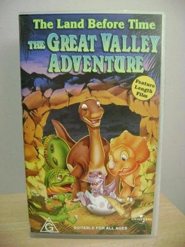 THE LAND BEFORE Time.II. (Great Valley Adventure). VHS Video £8.84 ...