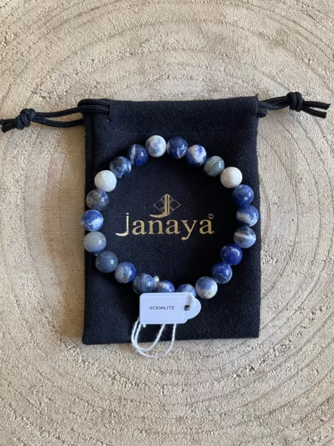 Bracelet Sodalite - Pierres Semi Précieuses - LIVRAISON OFFERTE