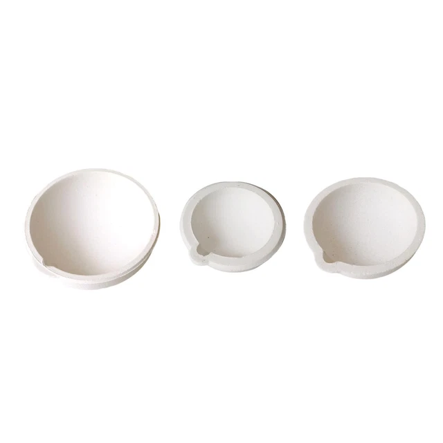 Quartz Melting Dishes Pot Dish Cup Furnace Casting Torch Melt for Jewelry