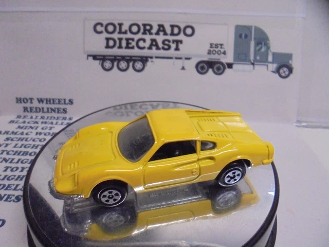 Loose ERTL Yellow Ferrari Dino 246 GT
