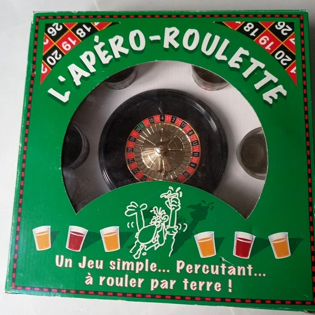 Jeu à Boire Roulette Schramm - Avec 16 Verres à Liqueur Et 2 Boules - Pour Fêtes, Anniversaires, EVG