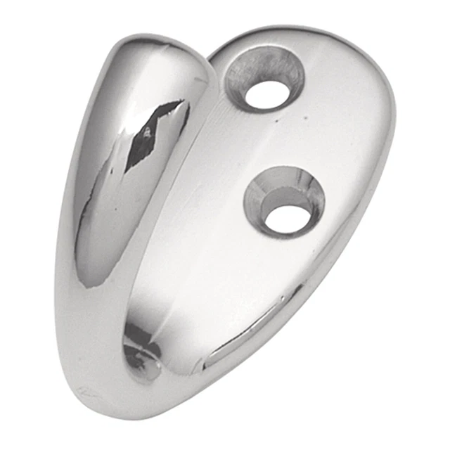 Hickory Hardware P27100-CH Chrome Zinc Single Utility Hook 2 Lx7/8 W in.