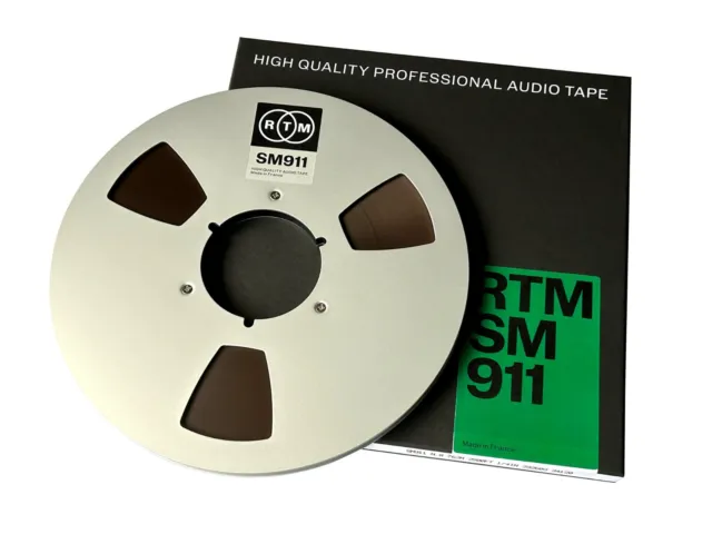 Olympic 1800ft 7 inch spool reel to reel 1/4 audio tape 550m