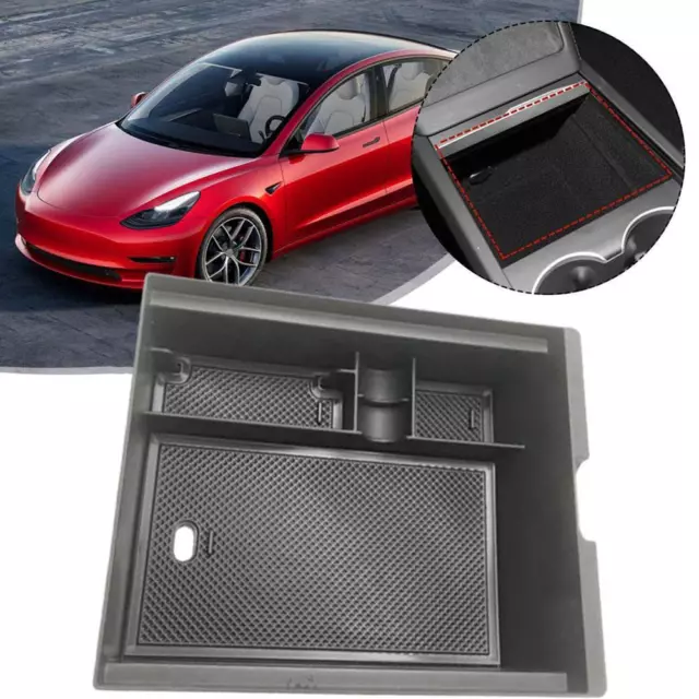 for Tesla Model 3 Highland 2024 Center Console Armrest Storage Box