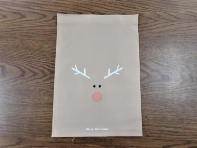 10 - 500 10x13 RUDOLPH Mailers Poly Shipping Reindeer Bags