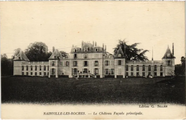 CPA NAINVILLE-les-ROCHES Chateau - Main Facade (13574872)