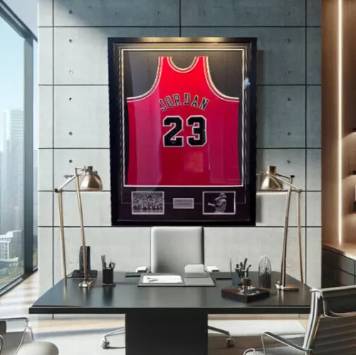 Michael Jordan Signed Jersey - UPPER DECK COA