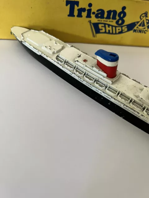 Triang Minic Ships M704 SS United States In Original Box 1:1200 VTG