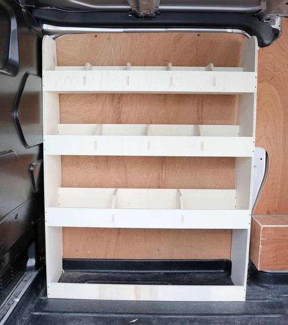 FORD TRANSIT CUSTOM SWB Ply Van Racking Shelving Tool Storage System OS