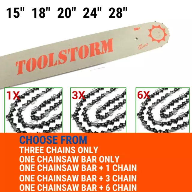 BAR,CHAIN FIT HUSQVARNA Chainsaw 440 455 460 Rancher with 3/8"Pitch Rim Sprocket