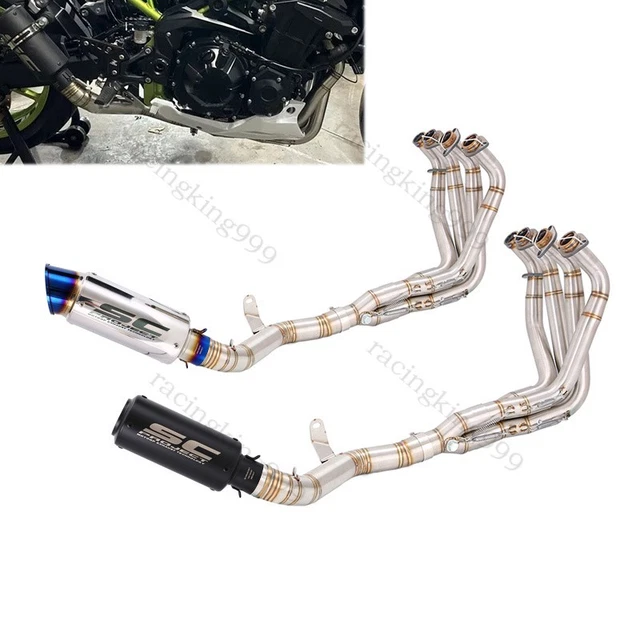 pour CB600F pour Hornet 600 pour CB600 Système D'échappement Modifié Tuyau Liaison Intermédiaire Connecter Échappement et systèmes d'échappement ( Taille : B