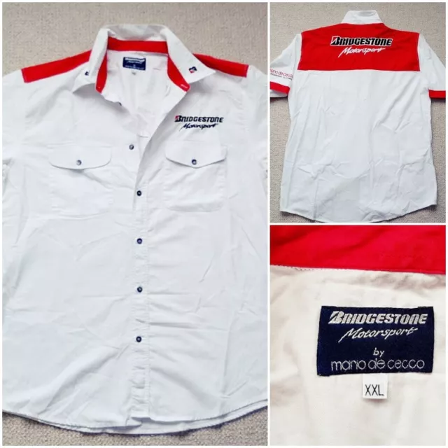 Camicia vintage Bridgestone Motorsport (XXL) di Mario de Cecco
