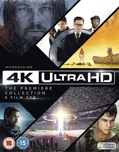 4K ULTRA HD Premier 6 Film Collection 4K UHD Ultra HD Blu Ray New & Sealed  EUR 29,12 - PicClick ES