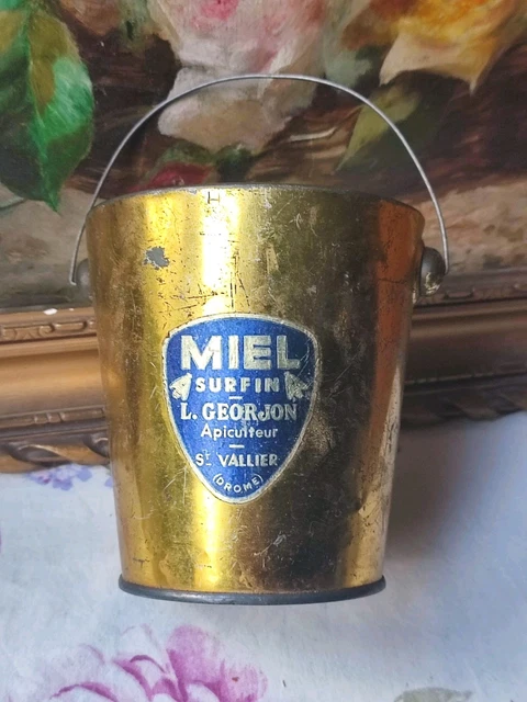 Ancienne étiquette Miel SURFIN Marcel Rome Riom – Collection