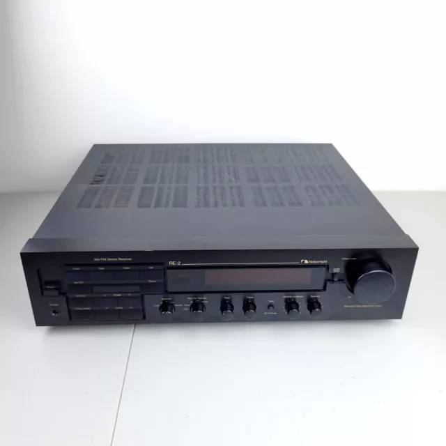 Nakamichi RE-2 AM FM 2 Channel 55 Watt Stereo Receiver Working Nakamichi RE-2 AM FM 2 Channel 55 Watt Stereo Receiver Working