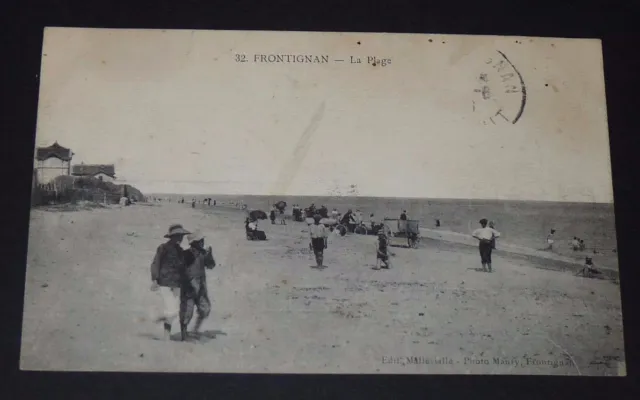 Cpa 1911 Carte Postale France Frontignan La Plage